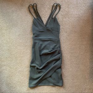 Windsor Green Mini Dress